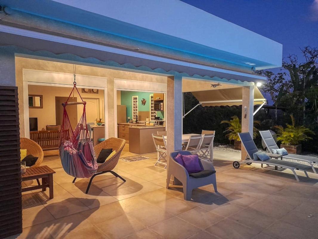 35.Location villa piscine Saint François Guadeloupe_De Nuit